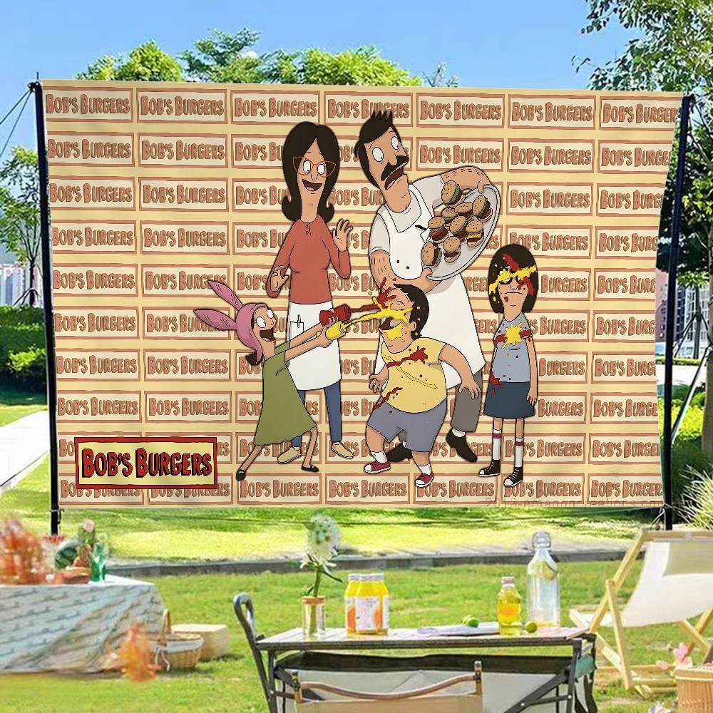 Science Bob - BobS-Burgers Anmie Printed Large Flag Art