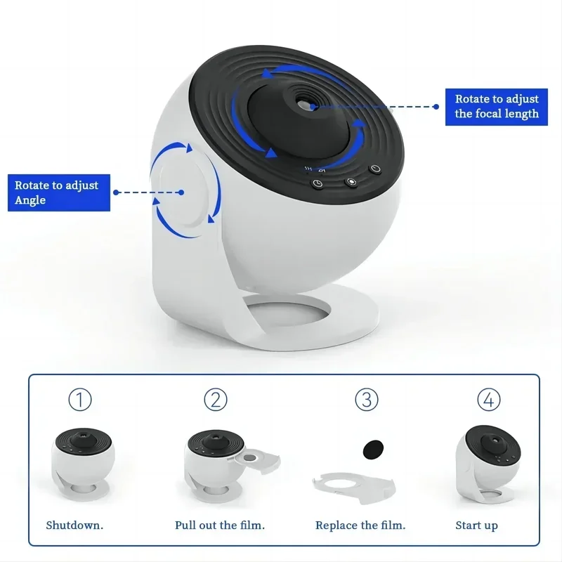 ApexTPStarry Sky Night Light G - Planetarium Projector Home recension och pris