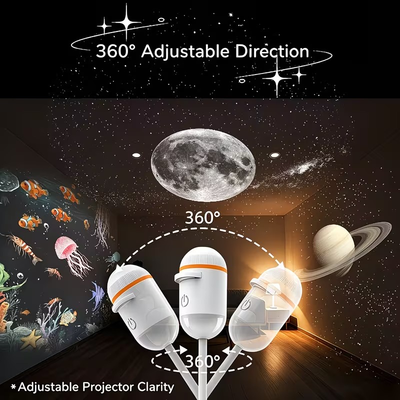 USB Starry Sky Projector Night - Planetarium Projector Home recension och pris